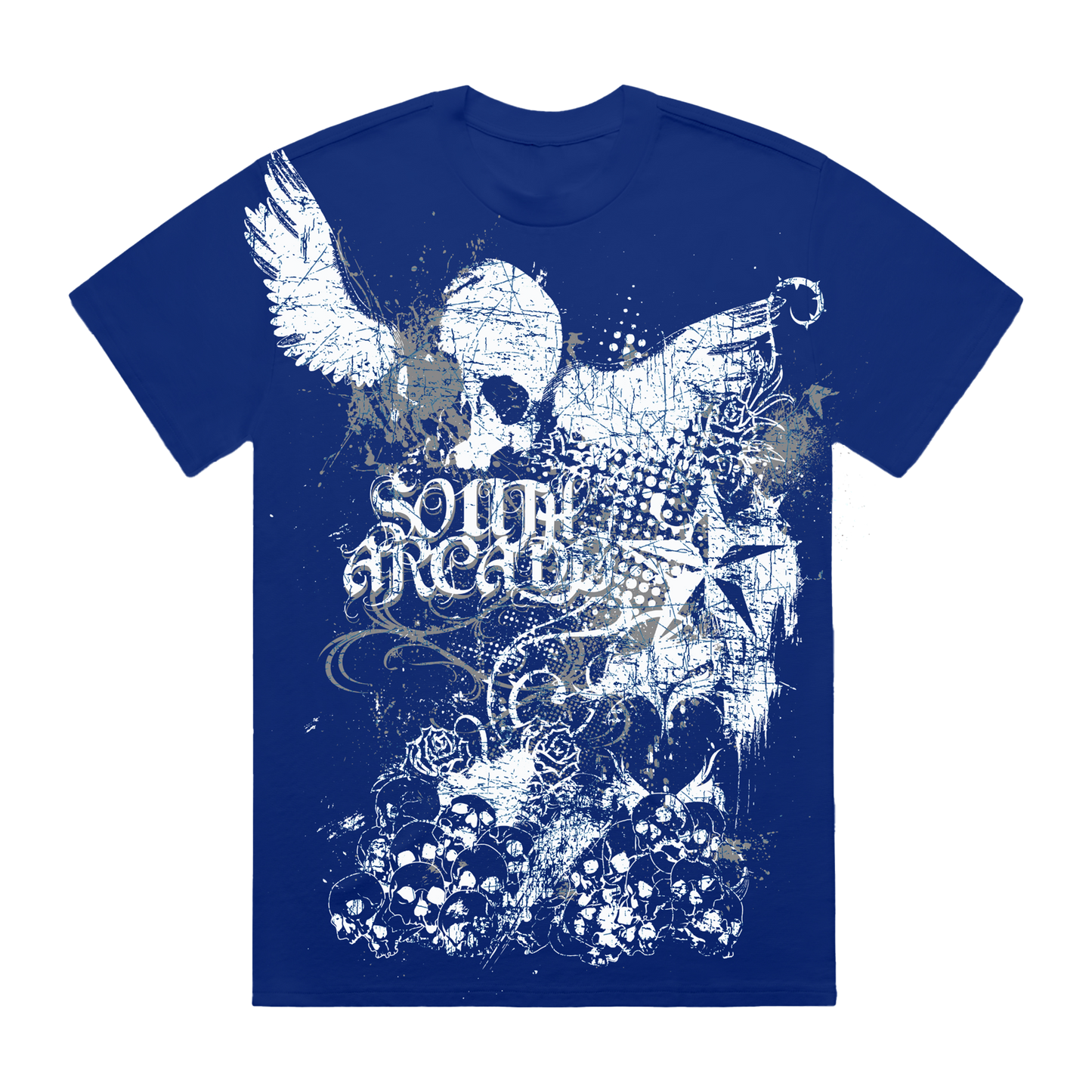 Blue Skull T-Shirt