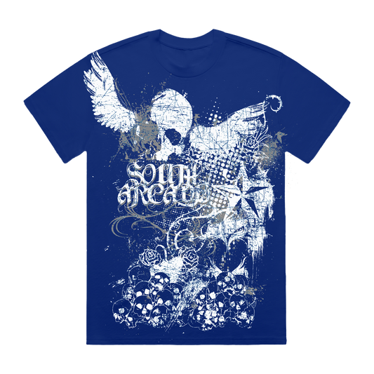Blue Skull T-Shirt